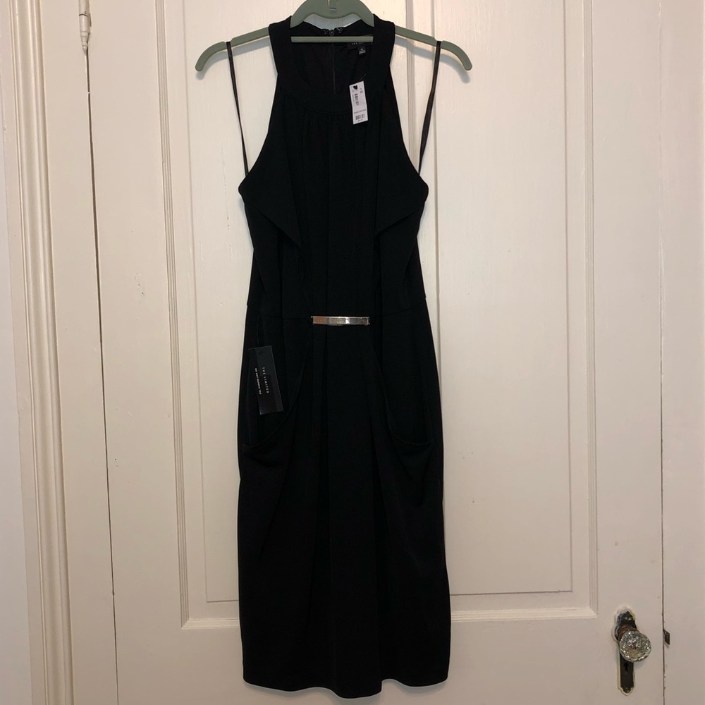 LBD With gold bar accent. NWT